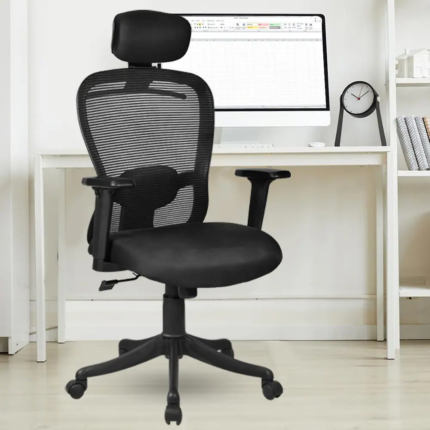 BUTTERFLY High Back Mesh office chair With Adjust Lumber Support Ergonomic fit Fabric Office Executive Chair